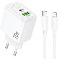 Зарядное устройство Hoco CS54A Surplus Type-C to Lightning White