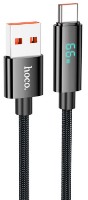 Cablu USB Hoco U125 Benefit 5A Type-C Black