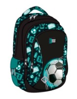 Rucsac școlar St.Right Neon Football 5681141