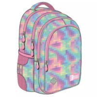 Rucsac școlar St.Right Pastel Pixels 685422