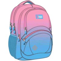 Rucsac școlar St.Right Pink Blue Gradient 683763
