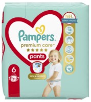Scutece Pampers Premium Care Pants Extra Large 6/31pcs