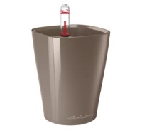 Ghiveci Lechuza Mini Deltini Premium Shiny Taupe