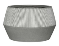 Ghiveci Potterypots Harley Low L White Stripe