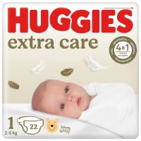 Scutece Huggies Extra Care Small 1/2-5kg 22pcs