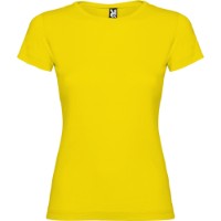 Женская футболка Roly Jamaica 6627 Yellow, s.XL