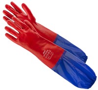 Mănuși de protecție Art.MaSter RPVCD60 60cm Red/Blue