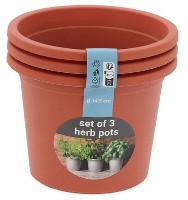 Set ghiveci ProGarden Классик D15cm H11cm (55324) 3pcs