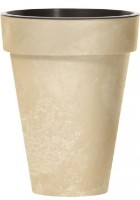 Цветочный горшок Prosperplast Cube Slim Beton Effect CUS460E-CY700