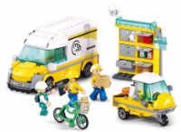 Конструктор Sluban Metropolis Delivery Service (6938242962562)