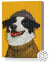 Алмазная картина по номерам Art Gallery Premium Крутой пес 20x30cm (XQC80018)