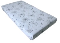 Cearșaf pentru copii ES Dandelions White/Grey 140x70cm