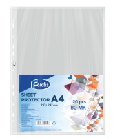 File protectie pentru documente Forofis Sheet Protection 80mk A4/20p