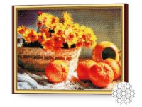 Алмазная картина по номерам Art Gallery Premium Оранжевое настроение 40x50cm (GA70766)