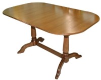 Masă pentru bucătărie Viitorul 140x85x75 Light Oak (1025)