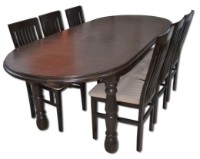 Обеденный стол Viitorul 230x100 Dark Oak (1546)