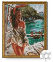 Алмазная картина по номерам Art Gallery Premium Приятное пробуждение 40x50cm (QB205791)