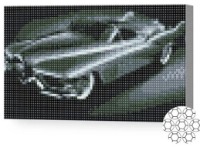 Алмазная картина по номерам Art Gallery Premium Серый автомобиль 20x30cm (XQC80876)