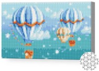 Алмазная картина по номерам Art Gallery Premium Сказочные воздушные шары 20x30cm (XQC81049)