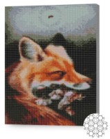 Алмазная картина по номерам Art Gallery Premium Хитрая лиса 30x40cm (XQB80225)