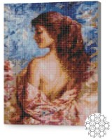 Алмазная картина по номерам Art Gallery Premium Элегантное обнажение 30x40cm (XQB84405)