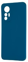 Чехол Helmet Case Liquid Silicone Xiaomi 12 Lite Blue (HMTCLISXIMI12LBL)
