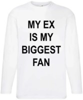 Hanorac pentru bărbați Soling My Ex White, s.L (Print-2c)