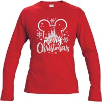 Hanorac pentru bărbați Soling Mikey Christmas Red, s.S (Print-098)