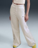 Pantaloni spotivi de dame Nike W Nsw Classic+ Wide Leg Spd Sail/Black, s.XS