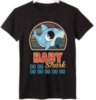 Детская футболка Soling Baby Shark Black, s.7-8 years (Print-b125)