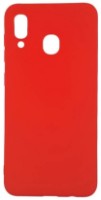 Чехол Helmet Case Liquid Silicone Samsung A30 Red (HMT-CLISSA30RD)