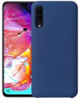 Чехол Helmet Case Liquid Silicone Samsung A30S Blue (HMT-CLISSA30SBL)