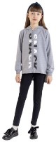 Hanorac pentru copii Bumbacel GC25065M_4001A1_S55 Grey, 5-6 years