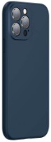 Чехол Baseus Liquid Silica Gel Protective iPhone 13 Pro Blue (ARYT000703)