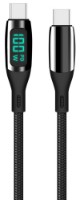 Cablu USB Helmet Type-C to Type-C 100W 1.2m Black (HMTCCTC100WLDBK)