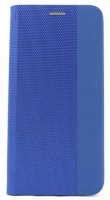 Husa de protecție WOO Shell Flip Nylon Oppo Reno 13F/13FS Blue (WOOCASHFLNOP13FBL)