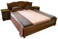 Кровать Viitorul Rotemburg 160x200 Light Oak (1693)