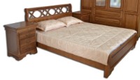 Кровать Viitorul Serenada 160x200 Light Oak (1896)