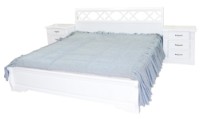 Кровать Viitorul Serenada 160x200 White (1896)