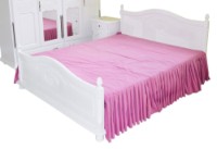 Кровать Viitorul Valentina 160x200 White (1965)