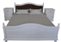 Кровать Viitorul Valentina 160x200 White (2010)