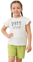 Tricou pentru copii Bumbacel GT64105_0809_S26 White, 2-3 years
