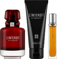 Set de parfumuri pentru ea Givenchy L'Interdit Rouge EDP 80ml + EDP 12.5ml + Body Milk 75ml