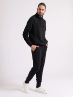 Мужской спортивный костюм Bumbacel MTR98025F_0303_S5 Black, s.XL