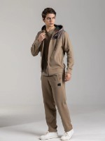 Мужской спортивный костюм Bumbacel MTR98037_1325_M5 Brown, s.XL