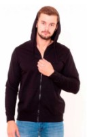 Hanorac pentru bărbați Bumbacel MH8159K_0303_S5 Black, s.M