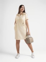 Женское платье Bumbacel WR43017_0106_S5 Beige, s.XXL