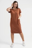 Женское платье Bumbacel WR5005_Brown_M5 Brown, s.XL