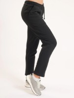 Pantaloni spotivi de dame Bumbacel WP0065F_0303_S5 Black, s.XXL