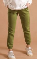 Pantaloni spotivi de dame Bumbacel WP44015_0324_M5 Green, s.XXXL